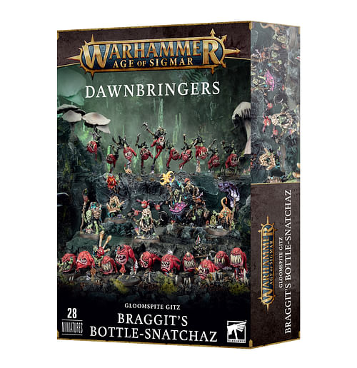 Obrázok Games Workshop Warhammer Age of Sigmar: Gloomspite Gitz Braggit s Bottle-Snatchaz