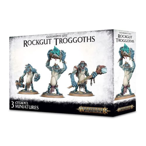 Levně Warhammer Age of Sigmar: Gloomspite Gitz - Rockgut Troggoths