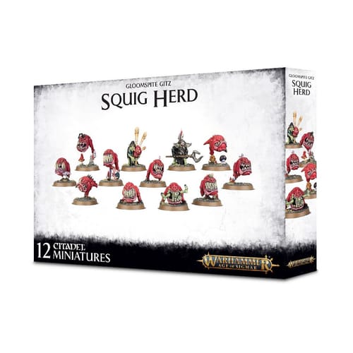 Warhammer Age of Sigmar: Gloomspite Gitz - Squig Herd