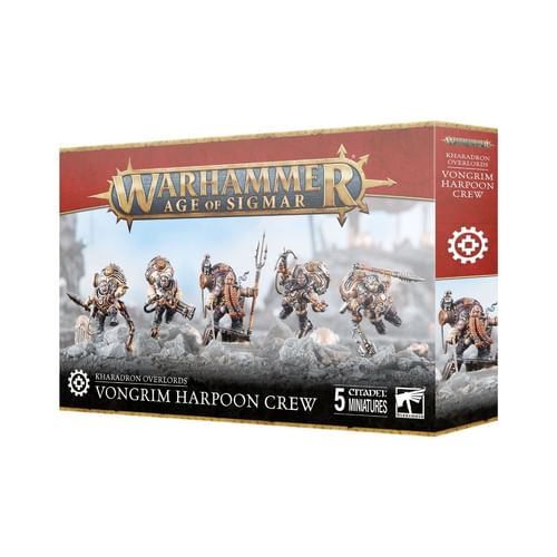 Warhammer Age of Sigmar: Kharadron Overlords - Vongrim Harpoon Crew Warhammer Age of Sigmar: Kharadron Overlords - Vongrim Harpoon Crew