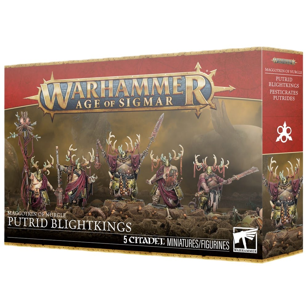 Warhammer Age of Sigmar: Maggotkin of Nurgle - Putrid Blightkings