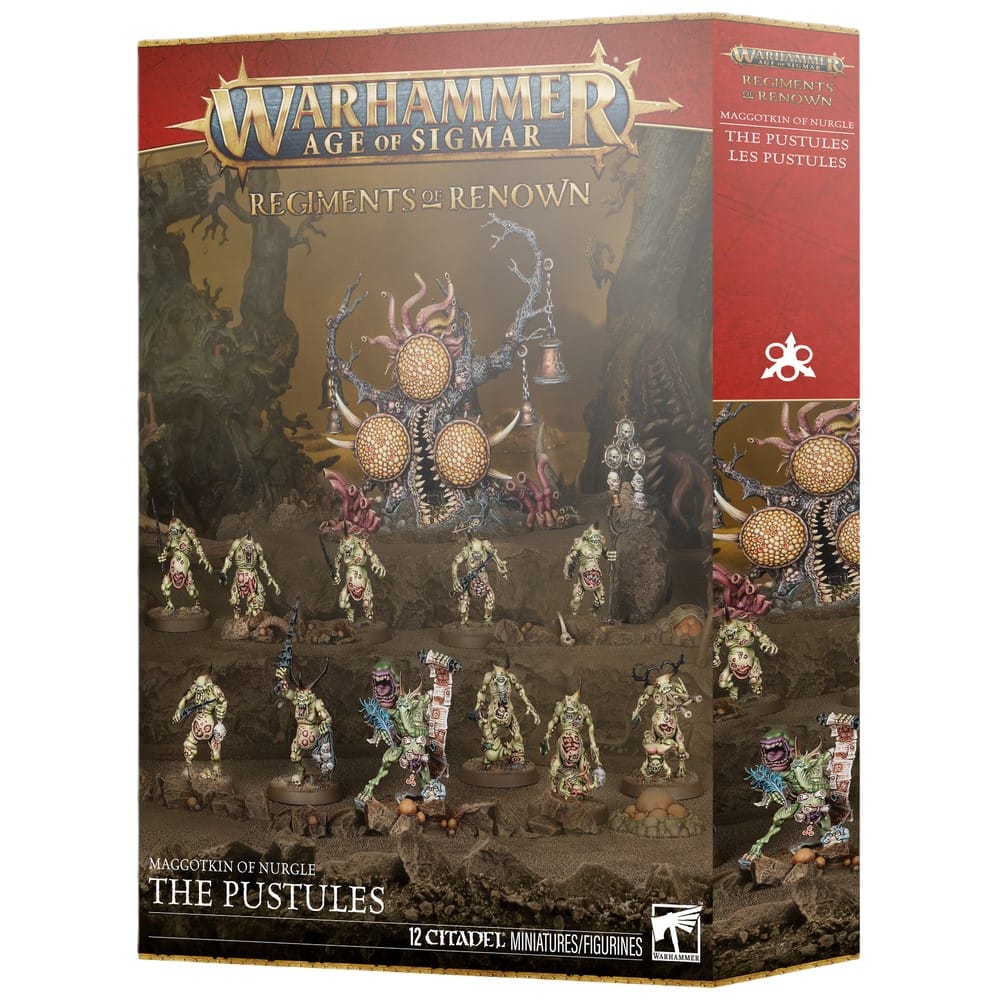 Warhammer Age of Sigmar: Maggotkin of Nurgle - The Pustules