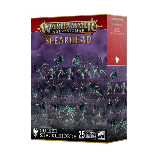 Warhammer Age of Sigmar: Nighthaunt Spearhead Cursed Shacklehorde