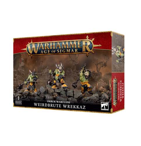 Warhammer Age of Sigmar: Orruk Warclans - Weirdbrute Wrekkaz Warhammer Age of Sigmar: Orruk Warclans - Weirdbrute Wrekkaz