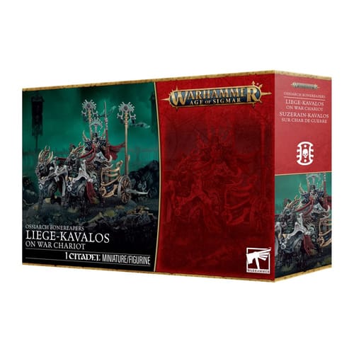 Levně Warhammer Age of Sigmar: Ossiarch Bonereapers - Liege-Kavalos on War Chariot