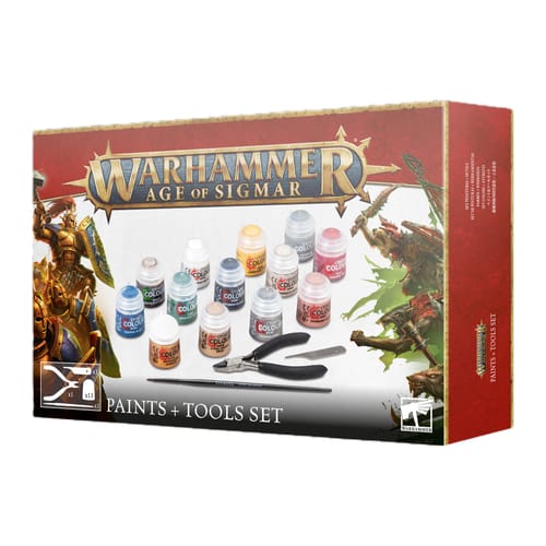 Levně Warhammer Age of Sigmar: Paints and Tools Set