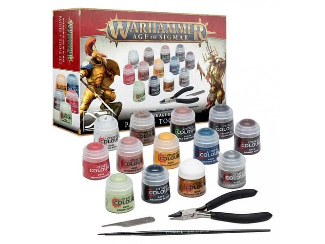 Warhammer Age of Sigmar: Paints + Tools 2021