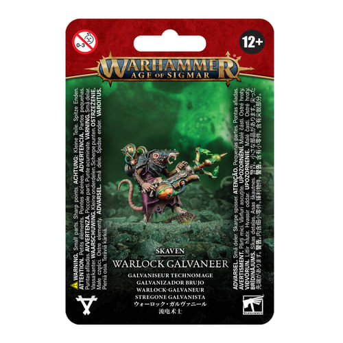 Warhammer Age of Sigmar: Skaven - Warlock Galvaneer Warhammer Age of Sigmar: Skaven - Warlock Galvaneer