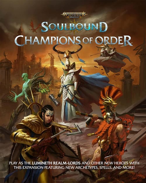 Levně Warhammer AOS Soulbound RPG: Champions of Order
