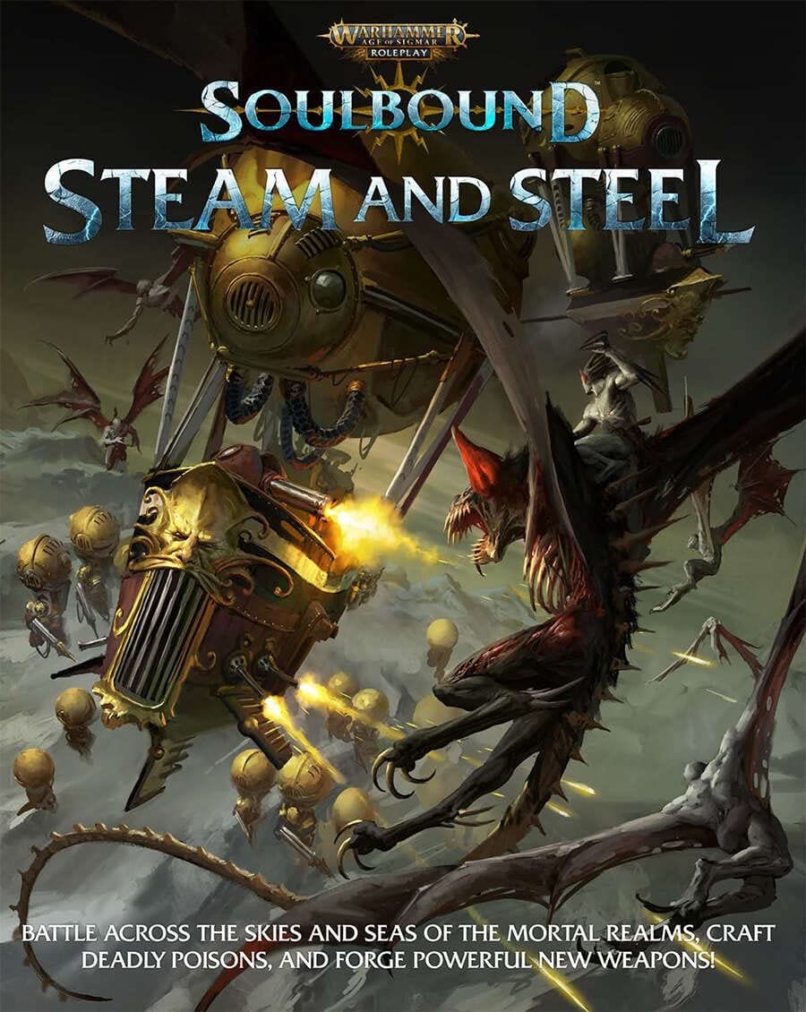 Warhammer AOS Soulbound RPG: Steam and Steel
