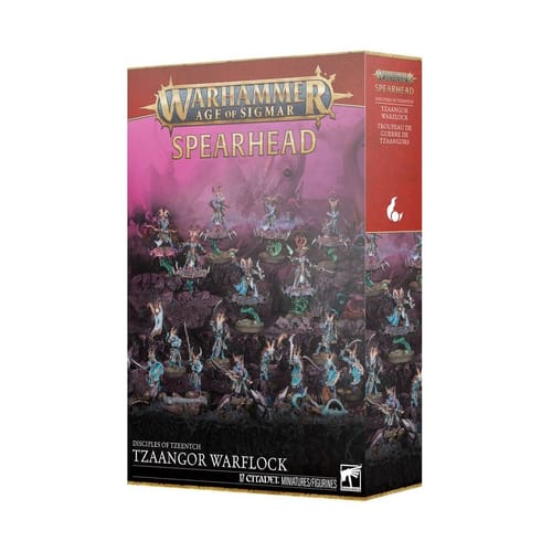 Levně Warhammer: Age of Sigmar: Spearhead - Disciples of Tzeentch: Tzaangor Warflock