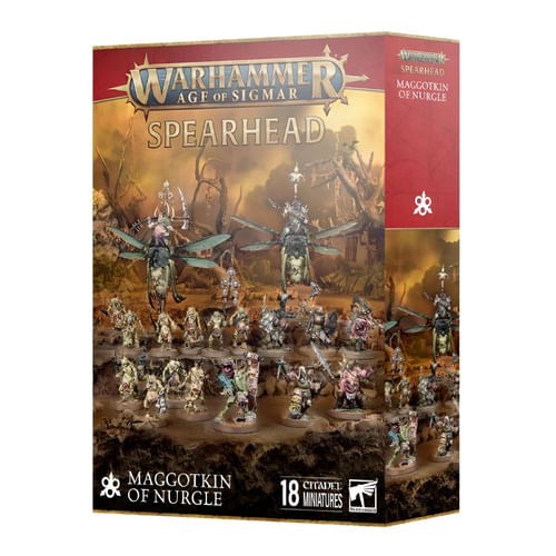 Warhammer Age of Sigmar: Spearhead Maggotkin of Nurgle Warhammer Age of Sigmar: Spearhead Maggotkin of Nurgle