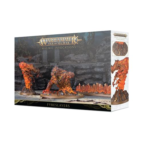 Warhammer Age of Sigmar: Endless Spells - Fyreslayers Magmic Invocations