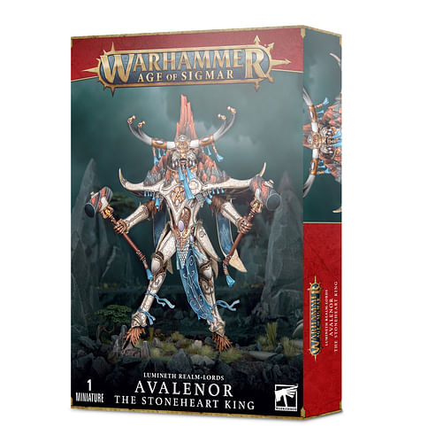 Warhammer AoS: Lumineth Realm-Lords: Avalenor the Stoneheart King