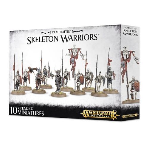 Warhammer AoS: Deathrattle Skeleton Warriors