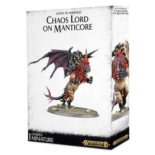 Warhammer: AoS - Sláves to Darkness: Chaos Lord on Manticore
