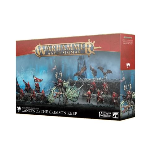 Warhammer AoS: Soulblight Gravelords Battleforce - Lances of the Crimson Keep Warhammer AoS: Soulblight Gravelords Battleforce - Lances of the Crimson Keep