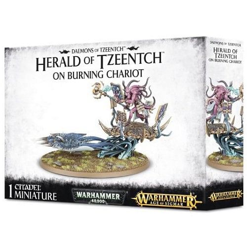 Warhammer: Daemons of Tzeentch - Herald of Tzeentch on Burning Chariot