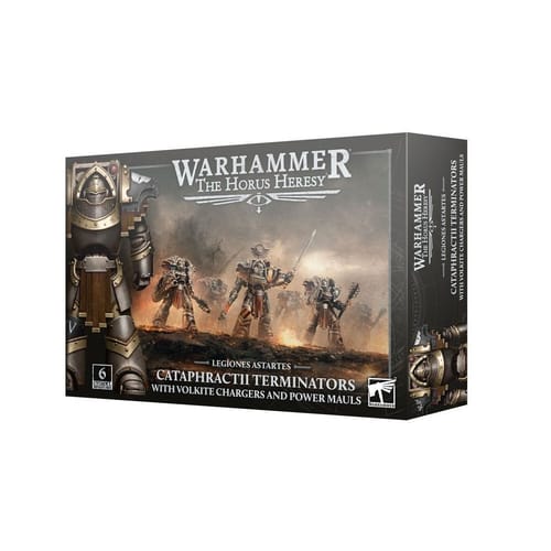 Levně Warhammer: The Horus Heresy Cataphractii Terminators with Volkite Chargers and Power Mauls