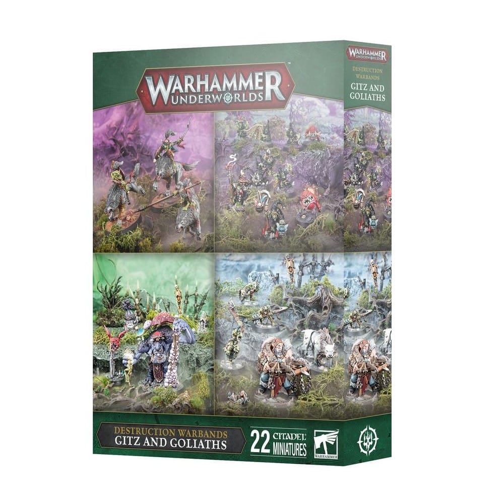 Warhammer Underworlds: Gitz and Goliaths