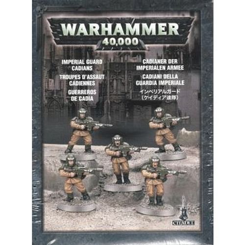 Warhammer 40000: Imperial Guard Cadians Snap-fit