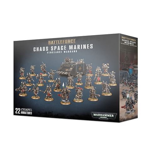 Warhammer 40000: Battleforce Chaos Space Marines Vengeance Warband