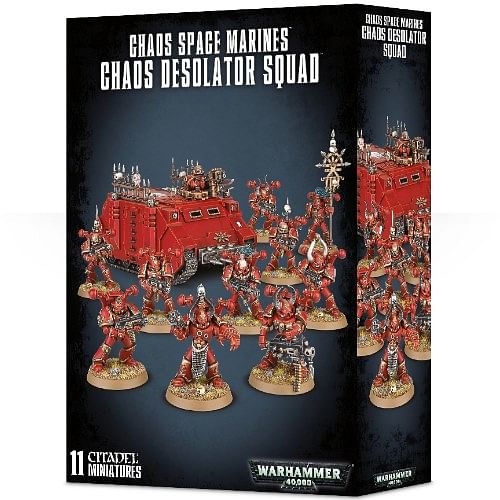 Warhammer 40000: Chaos Space Marines Desolator Squad