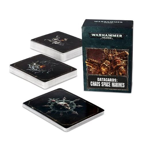 Warhammer 40000: Datacards Chaos Space Marines