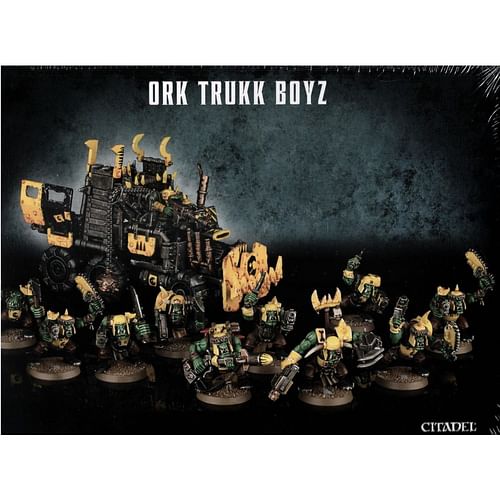 Warhammer 40000: Orks - Ork Trukk Boyz