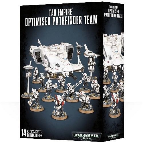 Warhammer 40000: Tau Empire Optimised Pathfinder Team