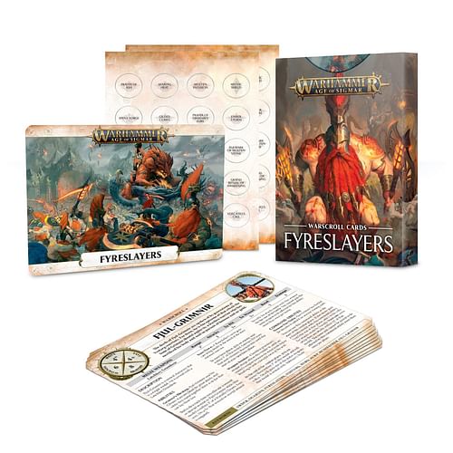 Warhammer Age of Sigmar: Warscroll Cards - Fyreslayers