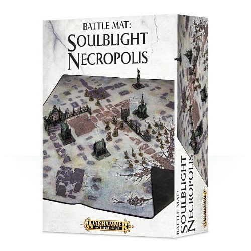 Herní podložka Warhammer AoS: Battle Mat - Soulblight Necropolis