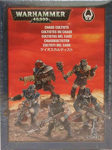 Warhammer 40000: Chaos Cultists Snap-fit