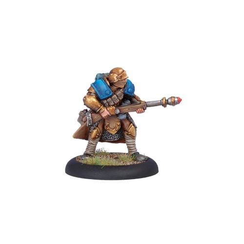 Warmachine: Cygnar - Trencher Infantry Rifle Grenadier Warmachine: Cygnar - Trencher Infantry Rifle Grenadier
