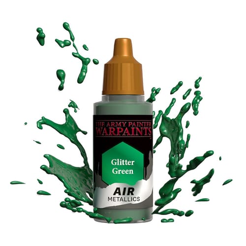 Levně Warpaints Air Metallic Glitter Green