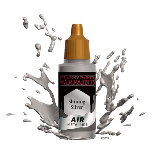 Levně Warpaints Air Metallic Shining Silver