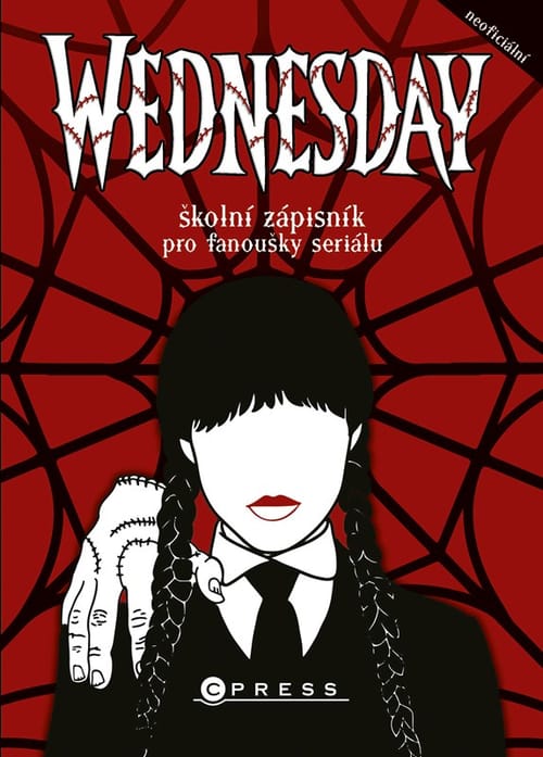 Levně Wednesday - školní zápisník pro fanoušky seriálu