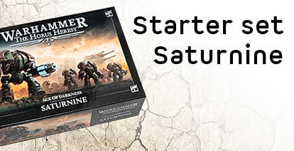 Warhammer Horus heresy starter set na rozjezd řádné bitvy