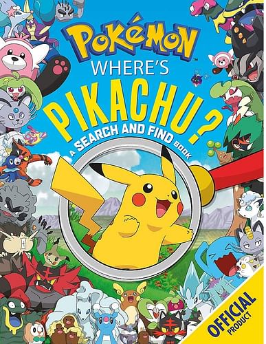 Where's Pikachu? A Search and Find Book