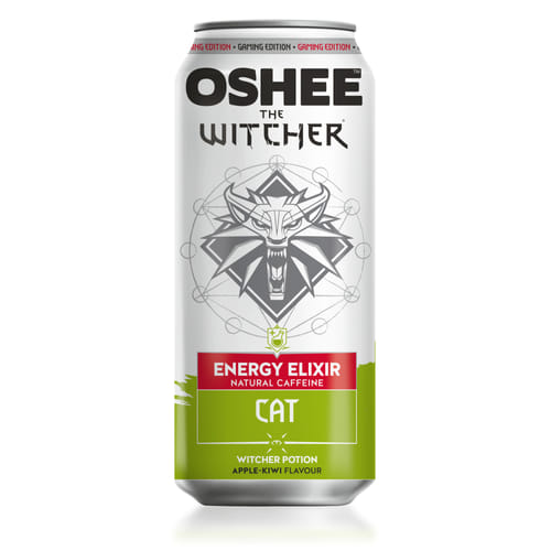 Witcher Energy Elixir Cat - Jablko a Kiwi Witcher Energy Elixir Cat - Jablko a Kiwi
