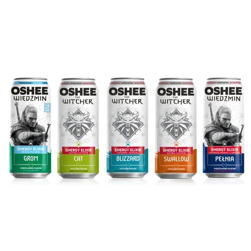 Witcher drinky - sada 5 kusov Witcher drinky - sada 5 kusov