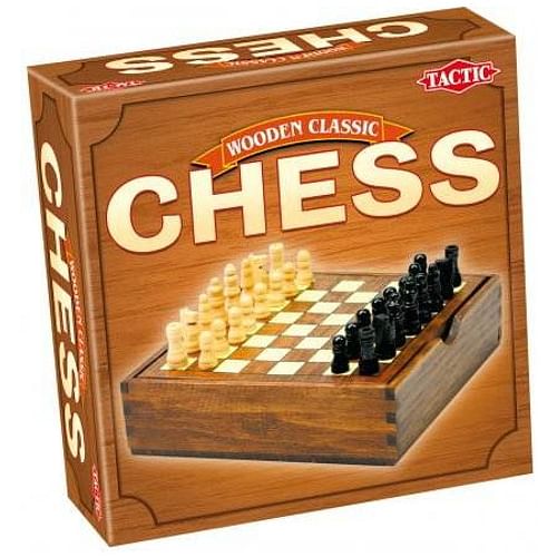 Šachy dřevěné - malé