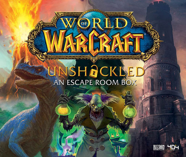 World of Warcraft Unshackled An Escape Room Box World of Warcraft Unshackled An Escape Room Box