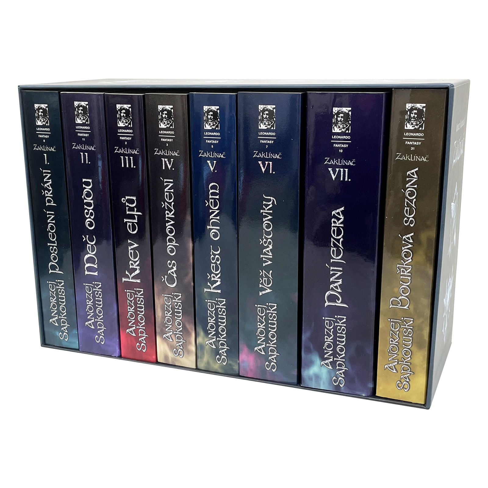 Zaklínač - komplet 8 knih (brožované)