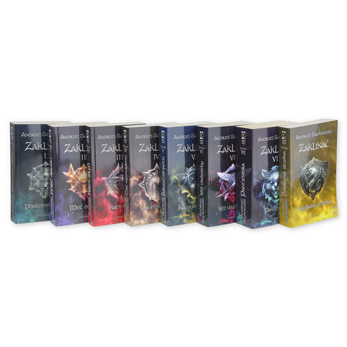 Zaklínač - komplet 8 kníh (brožované, bez boxu) Zaklínač - komplet 8 kníh (brožované, bez boxu)