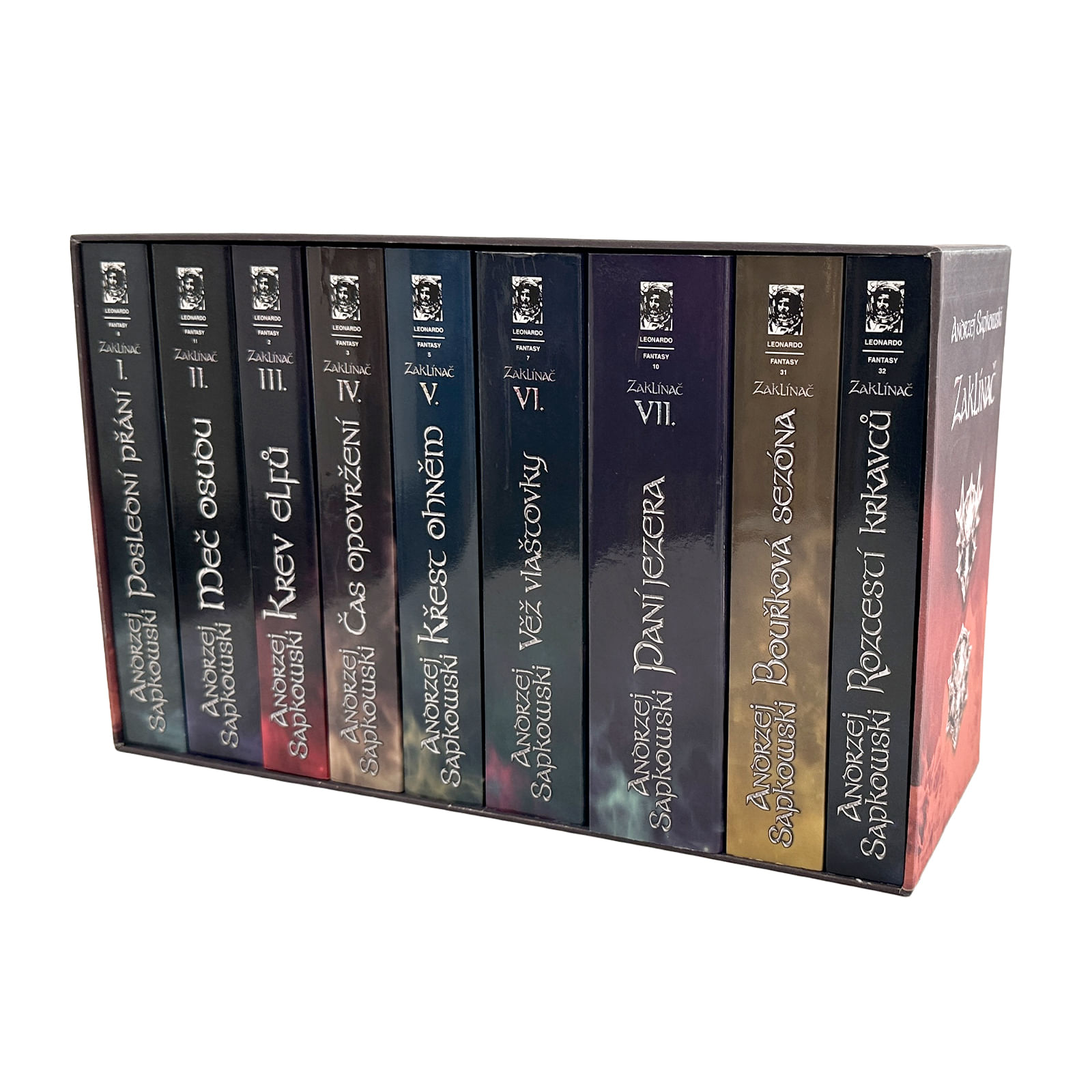 Zaklínač - komplet 9 knih (brožované)