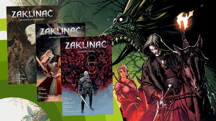 Zaklínač v komikse: Bartosz Sztybor a temná balada o Geraltovi
