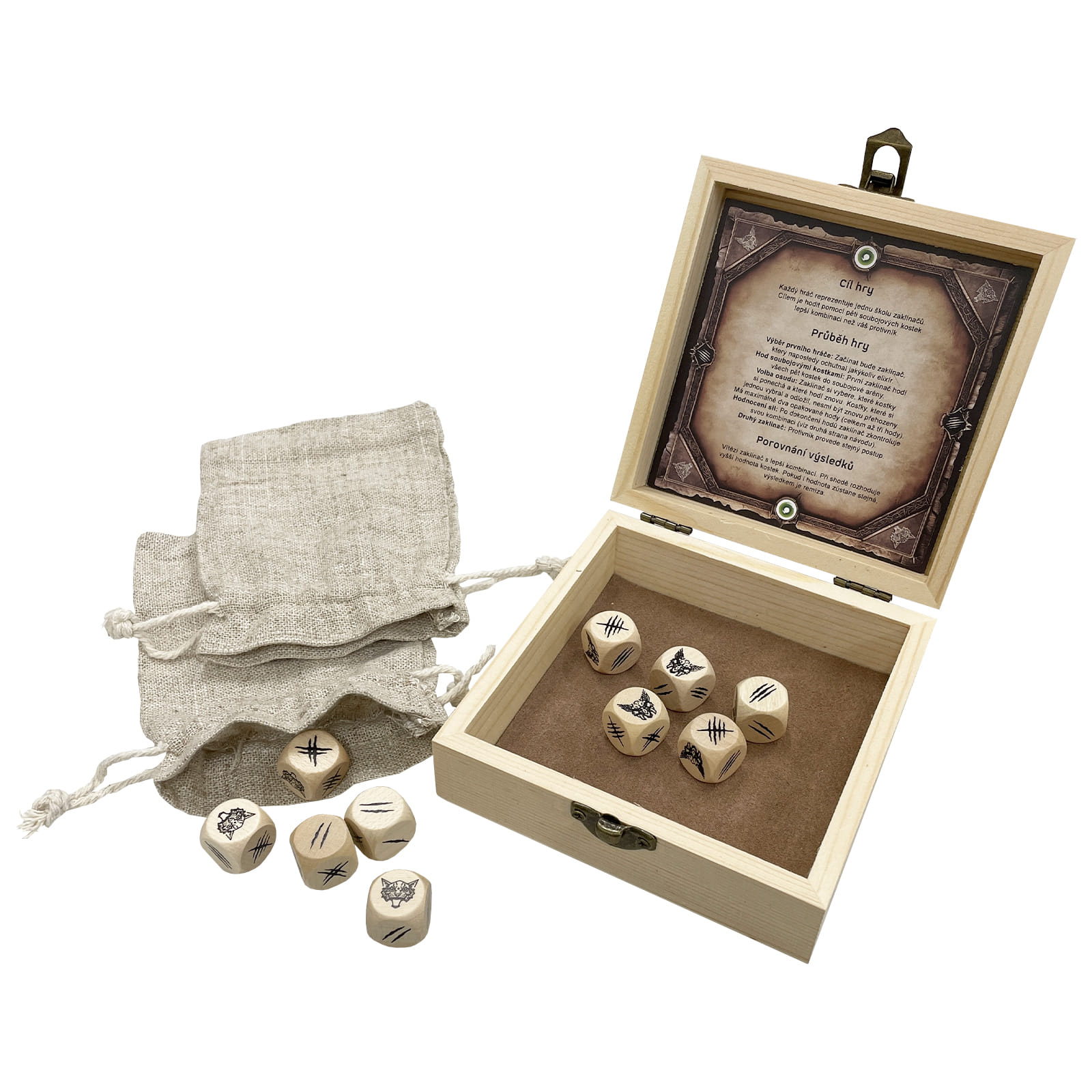 Zaklínačova sada na kockový poker