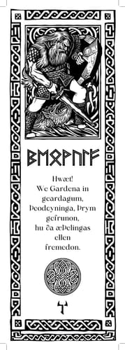 Záložka Beowulf Záložka Beowulf