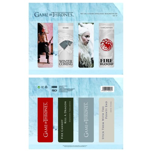 Záložky Hra o tróny IV Záložky Hra o tróny IV